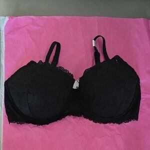 PINK Victoria's Secret Black Lace Bra